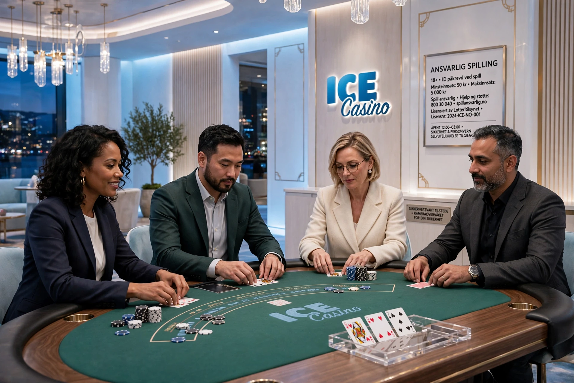 blackjack på ICE CASINO