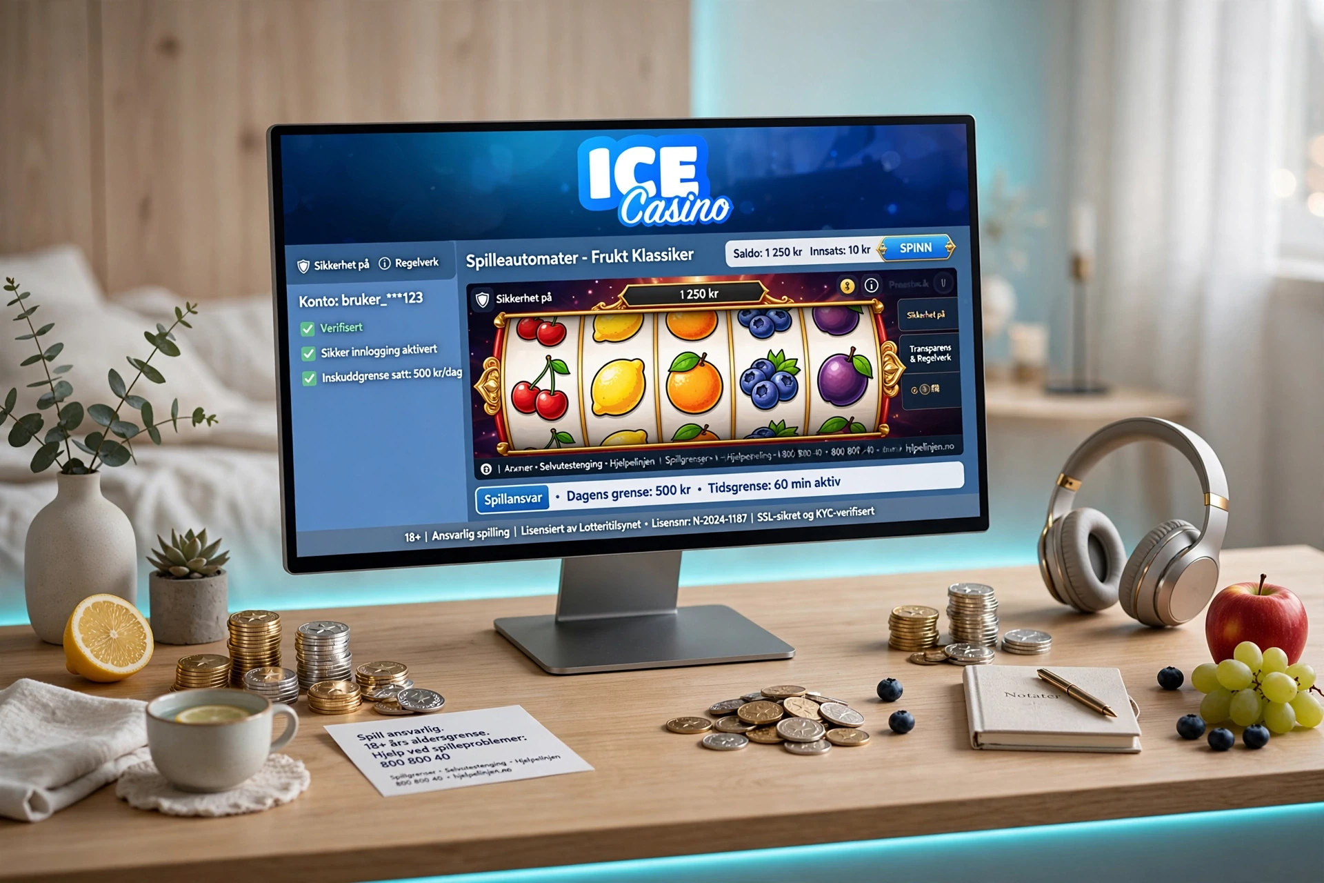 spilleautomater ICE CASINO
