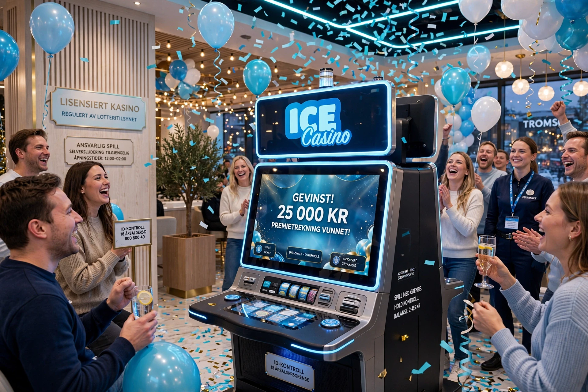 Faste jackpotter ICE CASINO