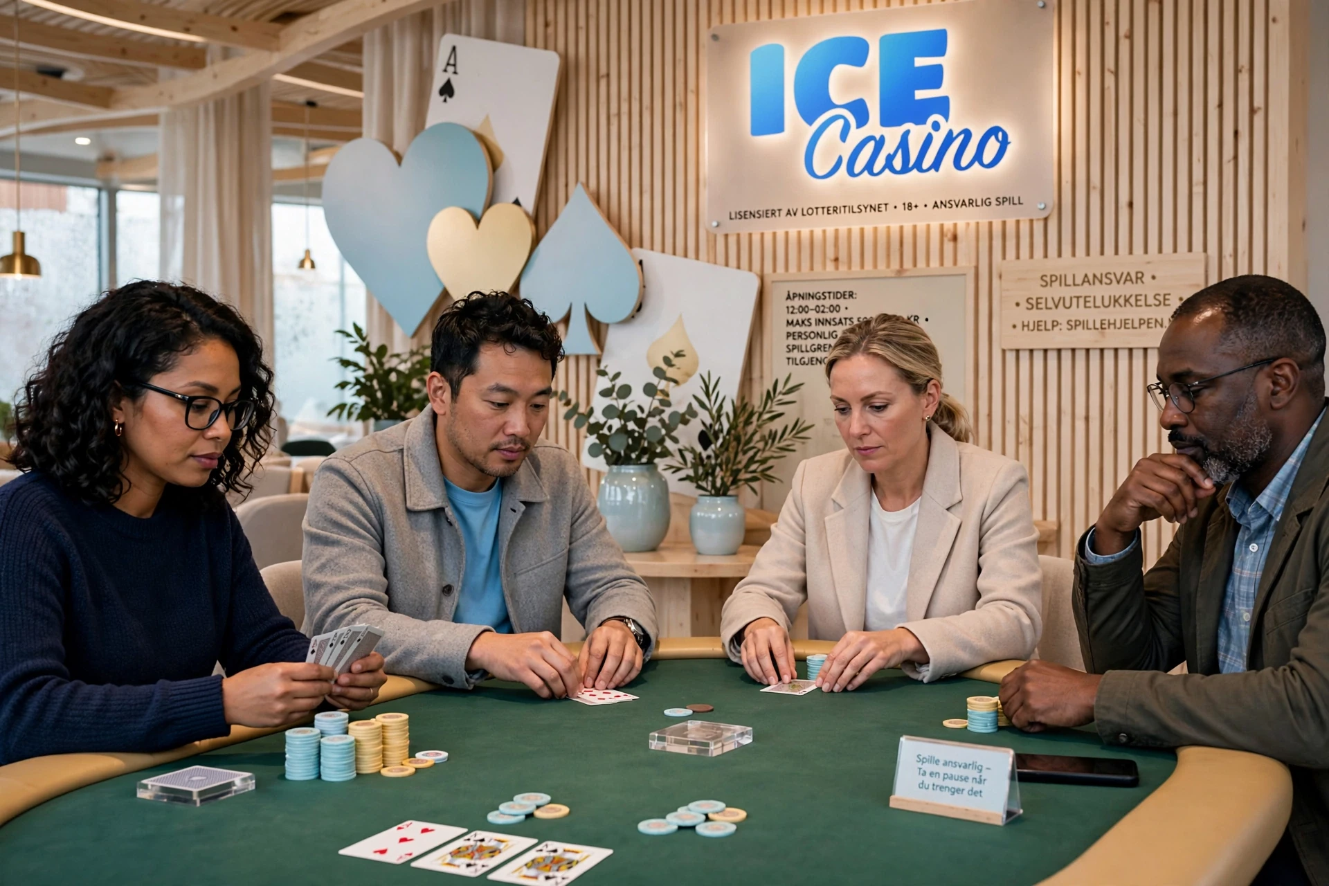 Nettpokerspill ICE CASINO