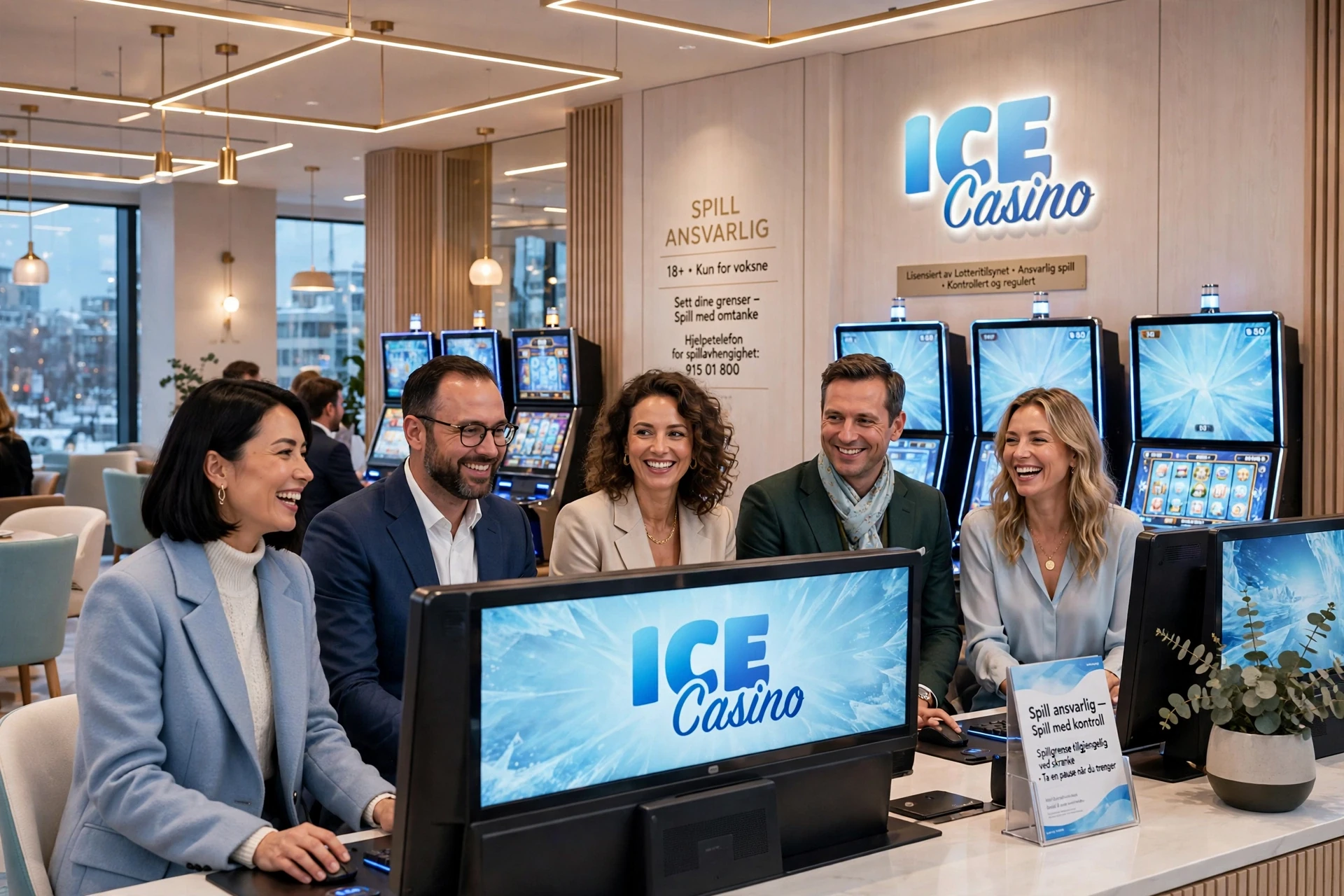 De beste spilleautomatene på ICE CASINO