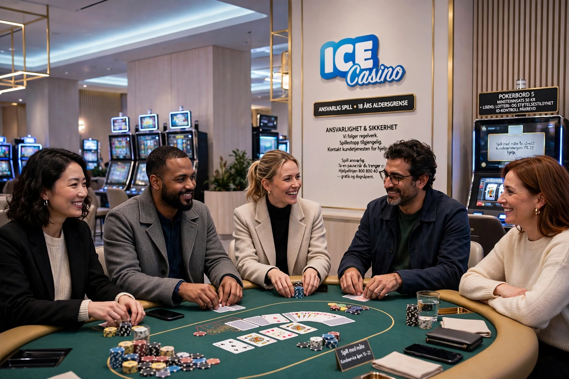 Grunnleggende om spillet ICE CASINO