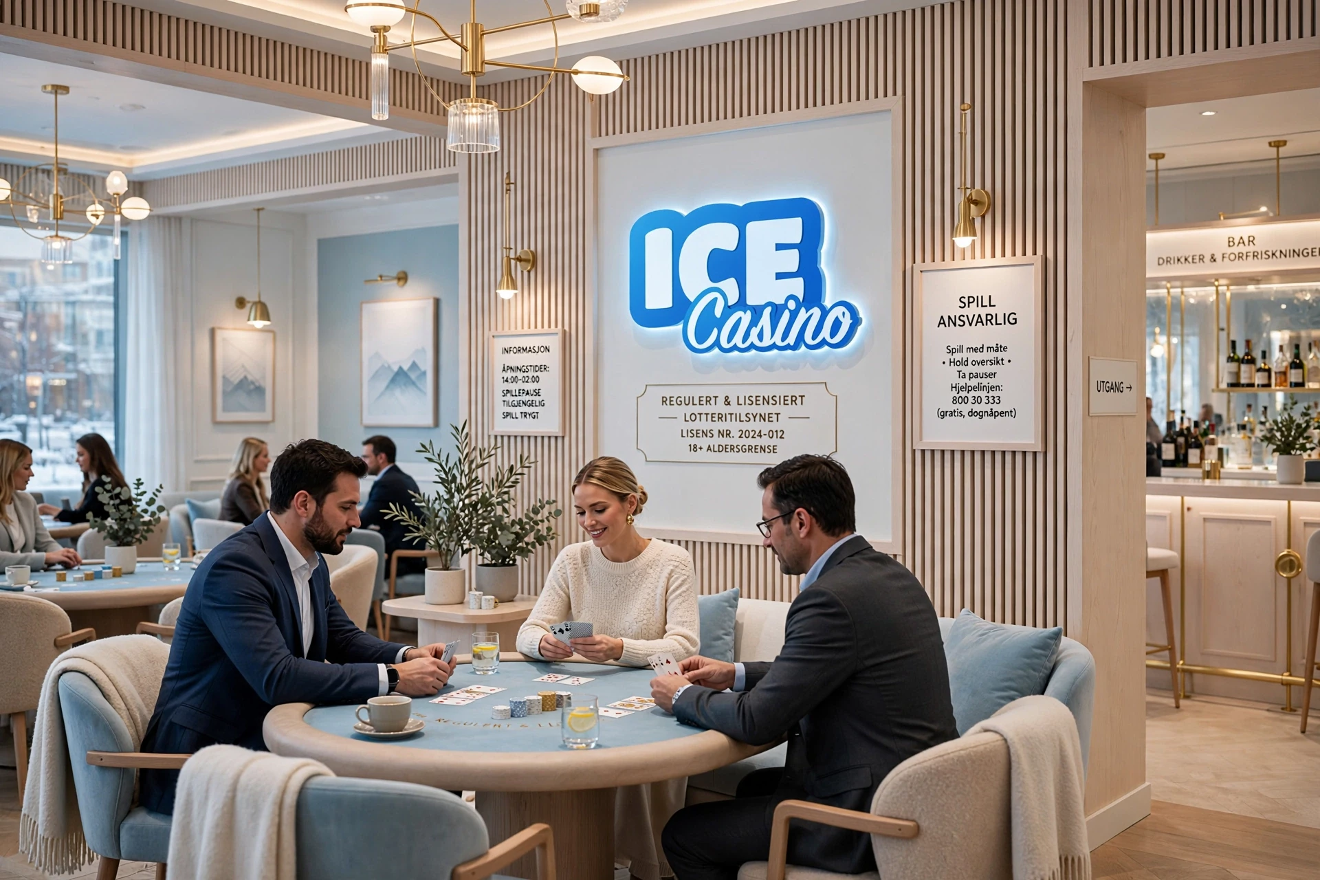 VIP spillrom kasino ICE Casino